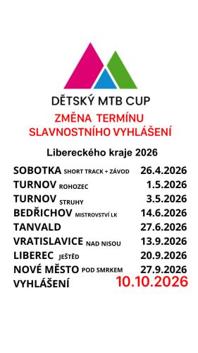 Dětský MTB Cup 2026
